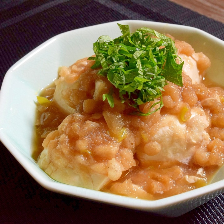 もう一品足りない時に!食べたら揚げ出し豆腐
